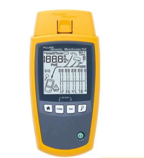 Кабельный тестер Fluke Networks MicroScanner PoE KIT